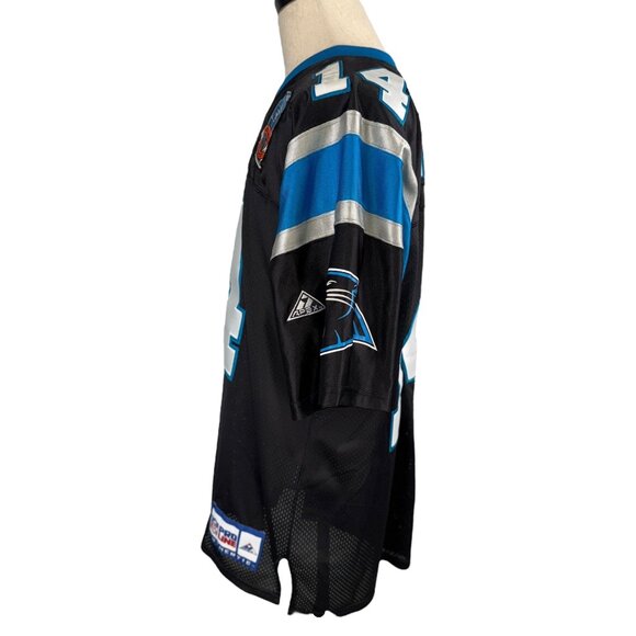 Carolina Panthers Frank Reich #14 Apex One Jersey 90s Rare NFL Size L Vintage - Picture 3 of 14